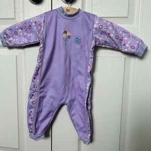 Kids Purple Floral wetsuit